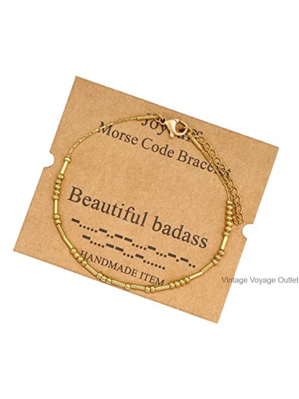Morse Code Bracelet Stainless Steel Inspirational Gift for Women Friendships